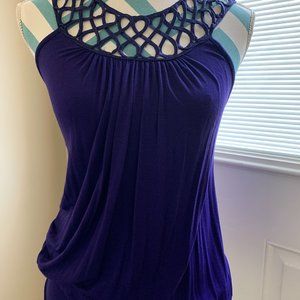 Purple tank or mini dress